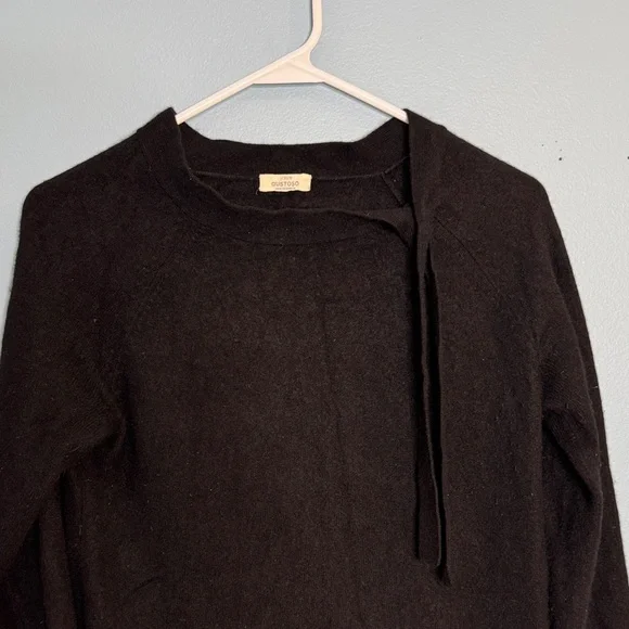 J.CREW- Elegant Black Women's 100% Cashmere Sweater - Picture 2 of 6